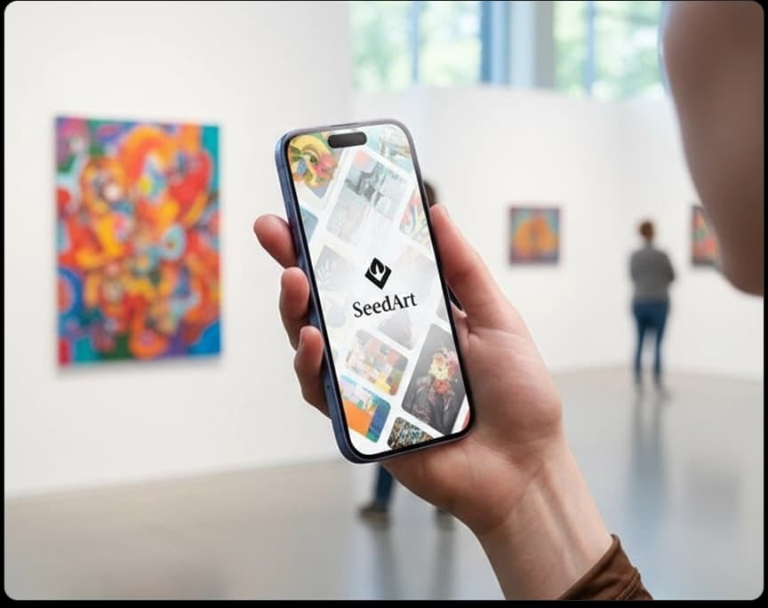 SeedArt App in Museum
